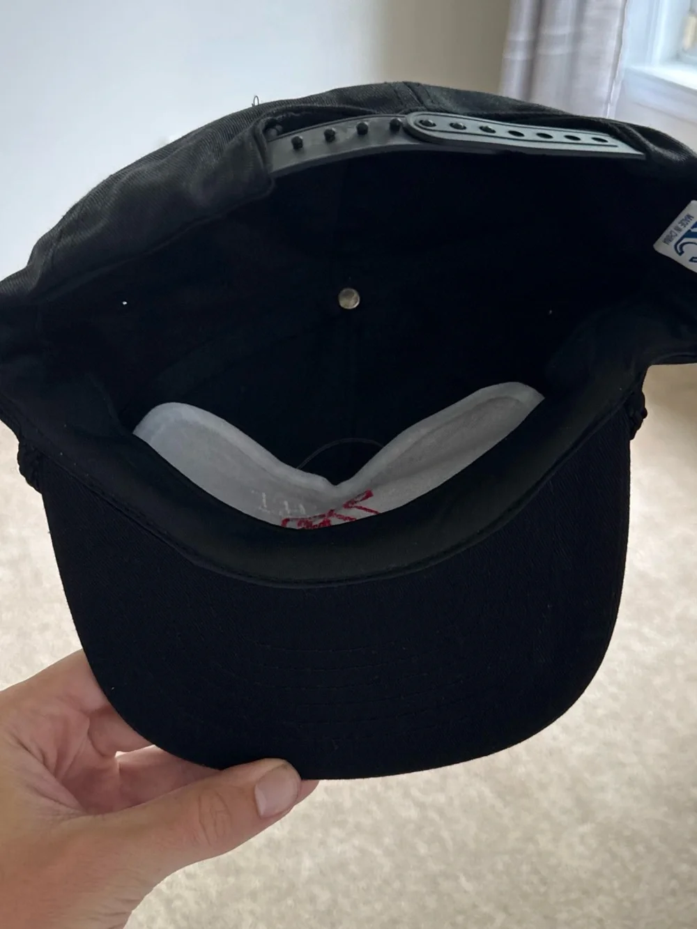 Jordan Black Cap with Red 23 Embroidery